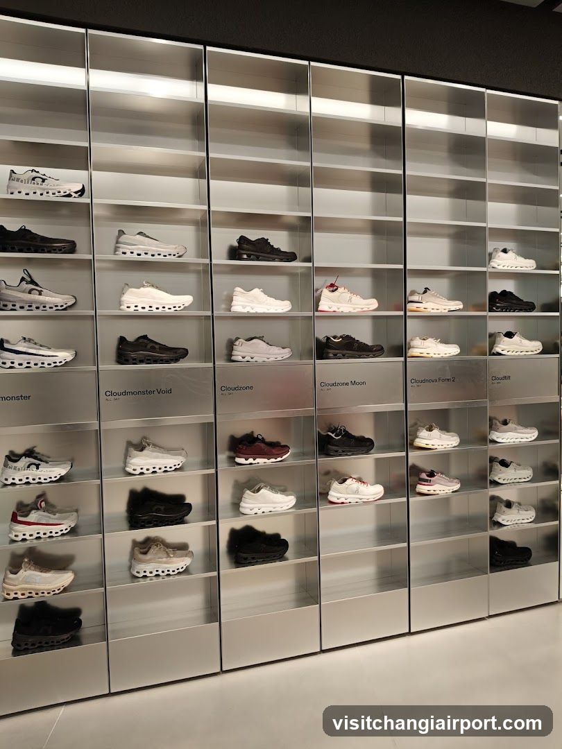 Shoe Display Wall