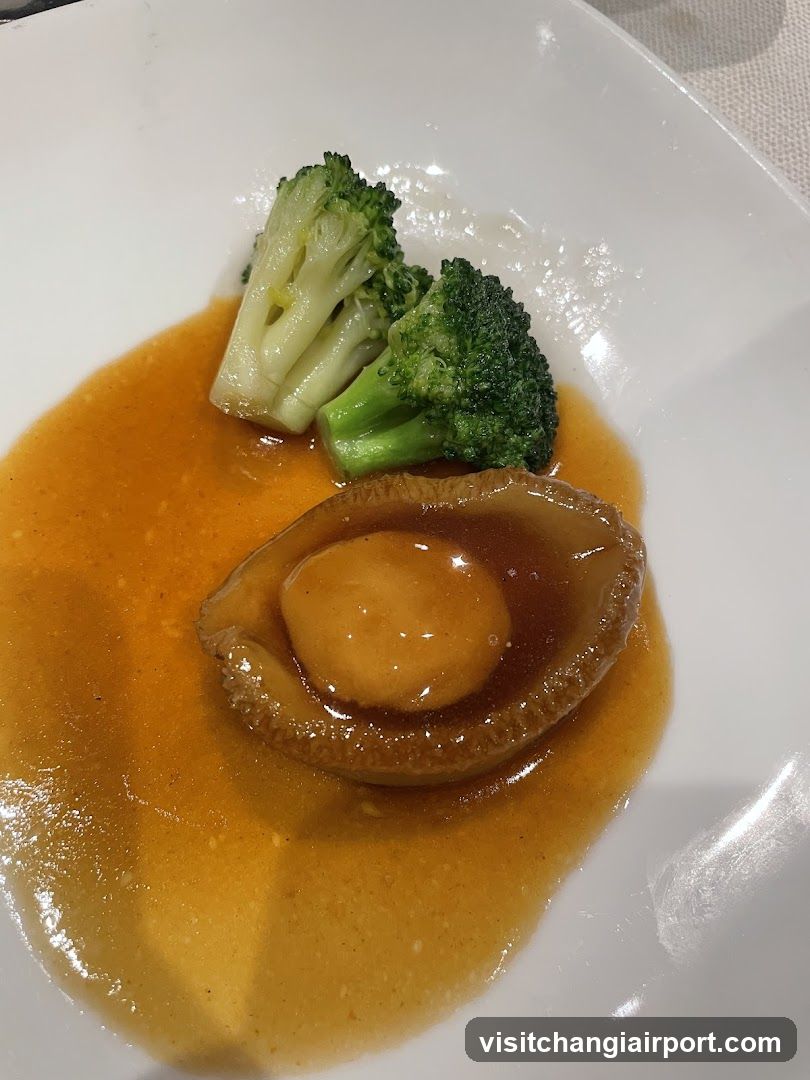 Braised Abalone with Broccoli