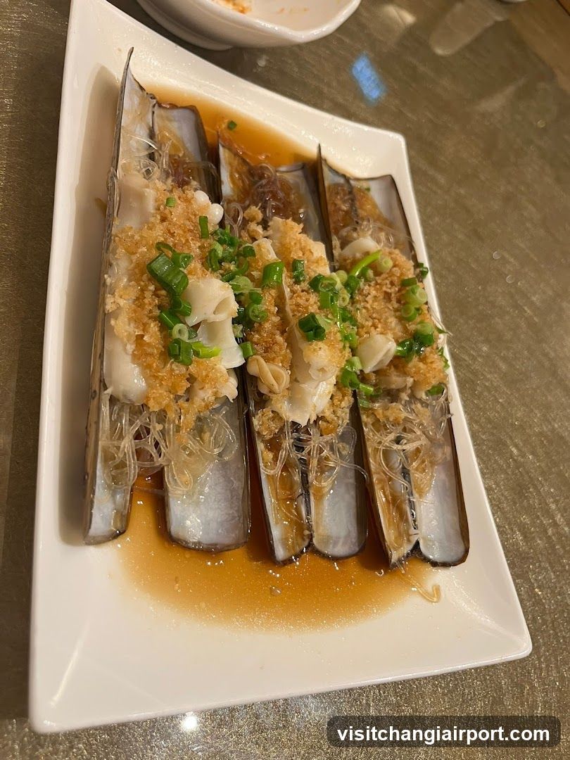 Steamed Clams with Garlic and Scallions