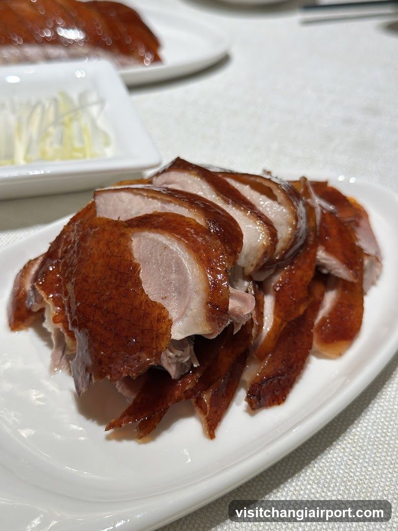 Sliced Roasted Duck Dish