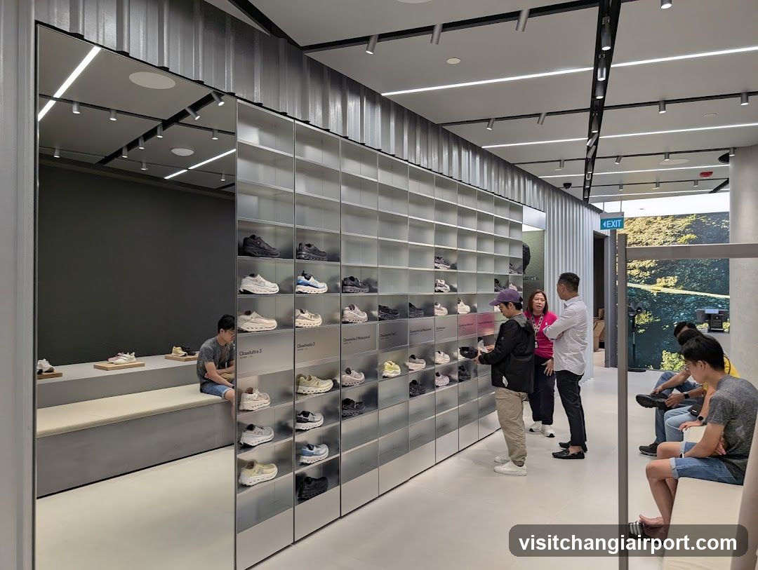 Shoe Store Interior Display