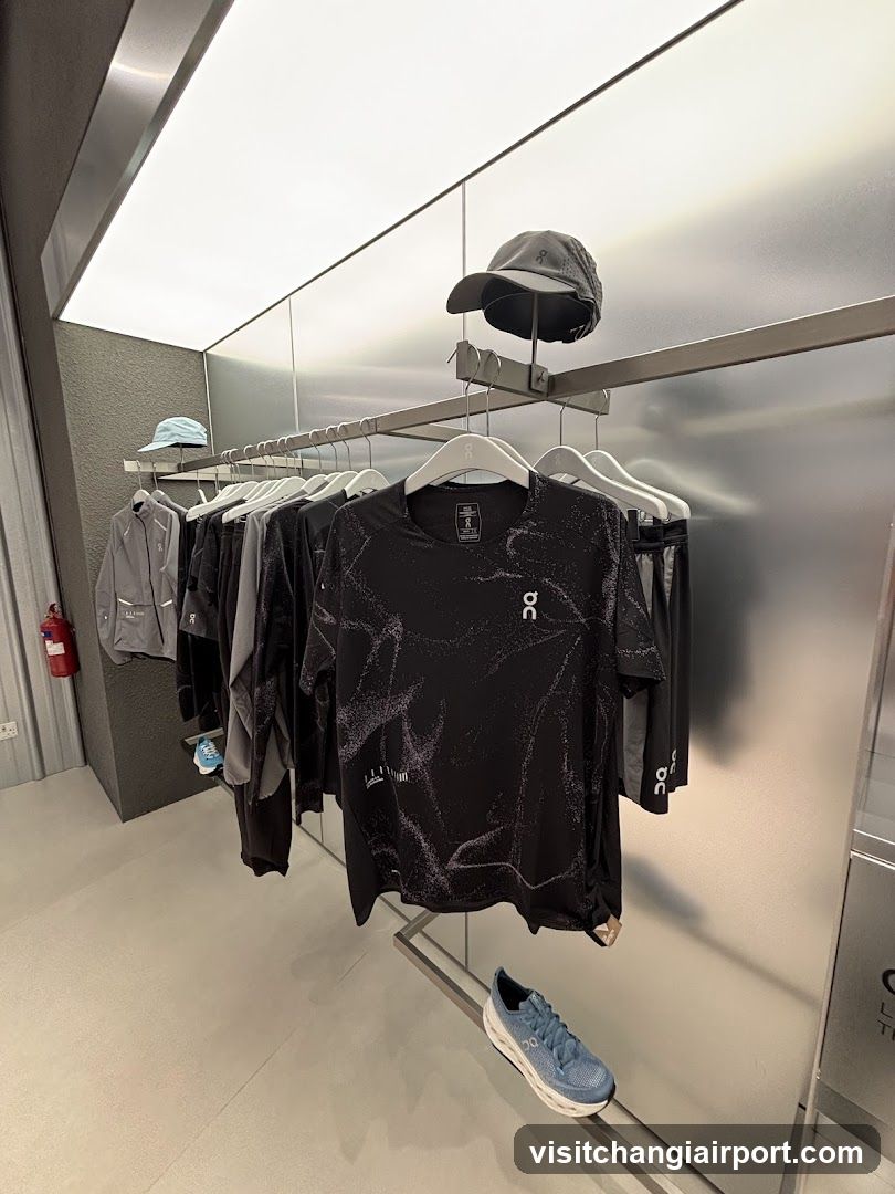 Clothing Store Interior Display