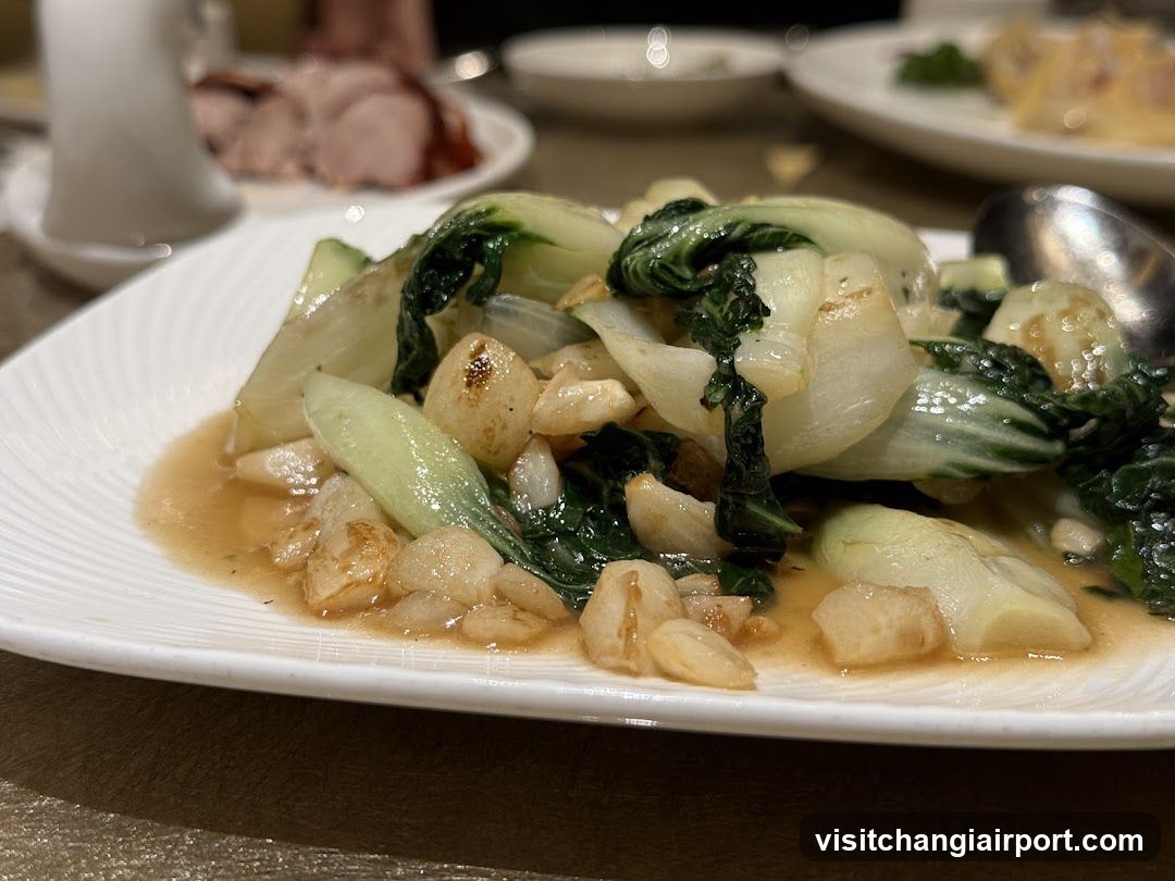 Stir-fried Bok Choy with Garlic