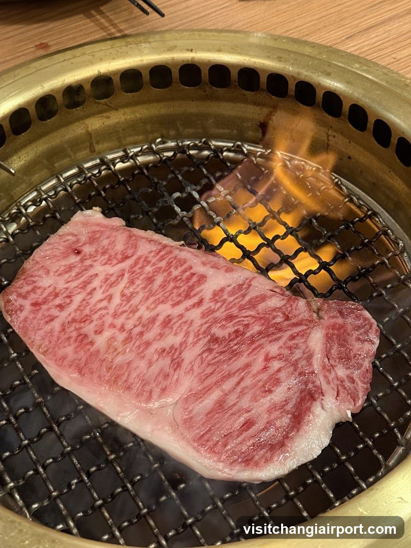 Grilling Marbled Meat