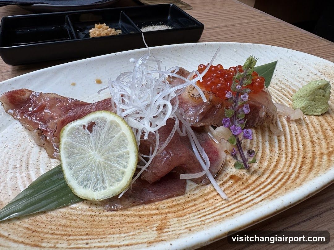 Sashimi Platter with Garnish