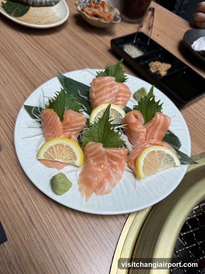 Salmon Sashimi Platter