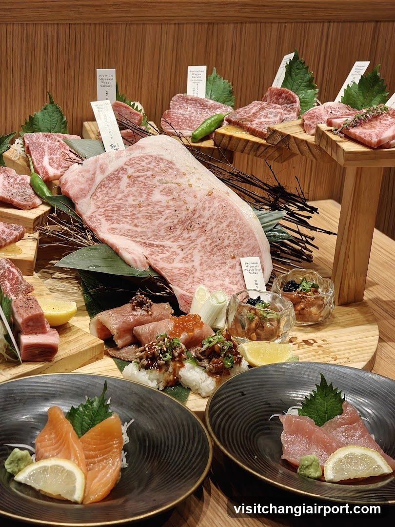 Japanese Meat Display