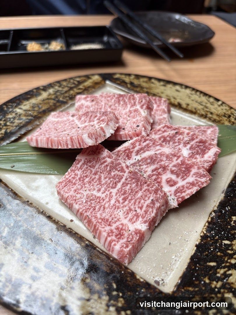 Sliced Wagyu Beef Platter