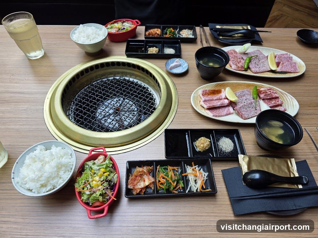 Korean BBQ Table Setting