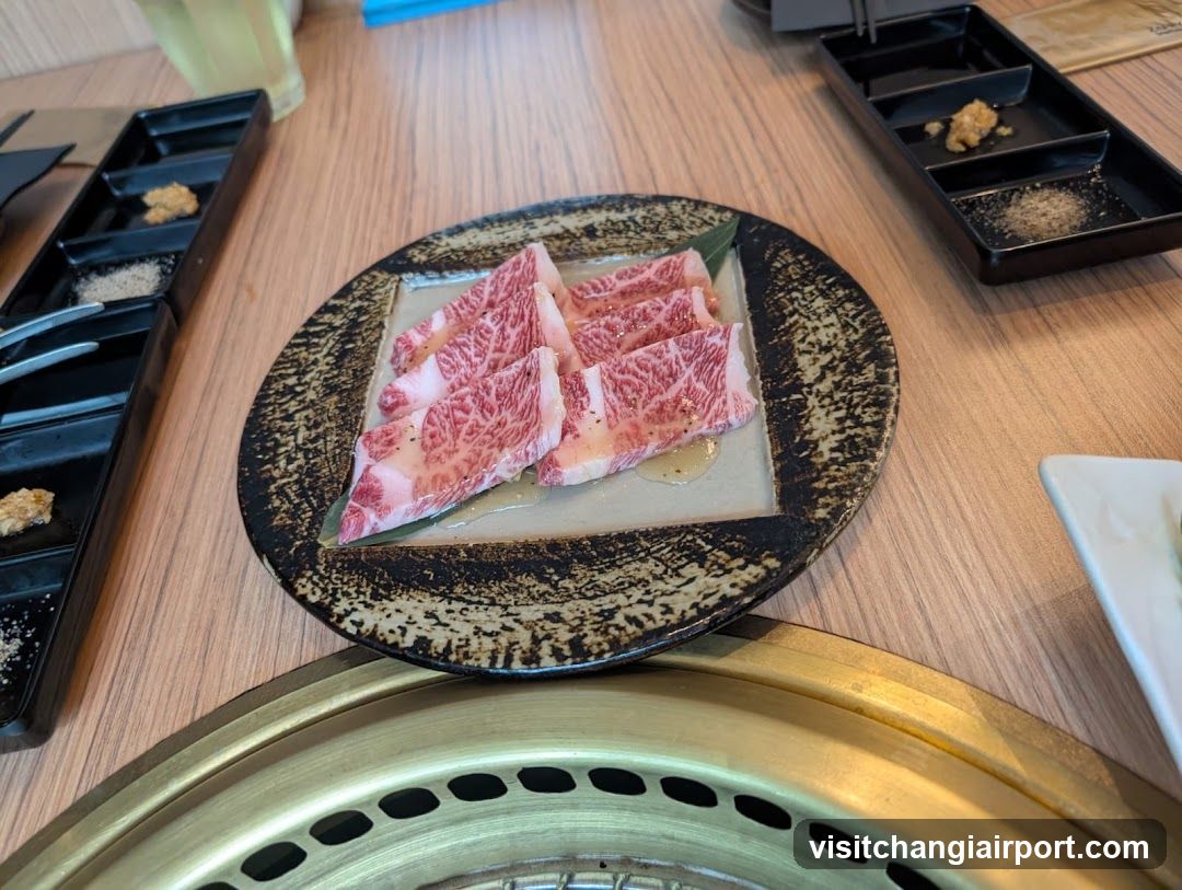 Yakitori Meat Plating