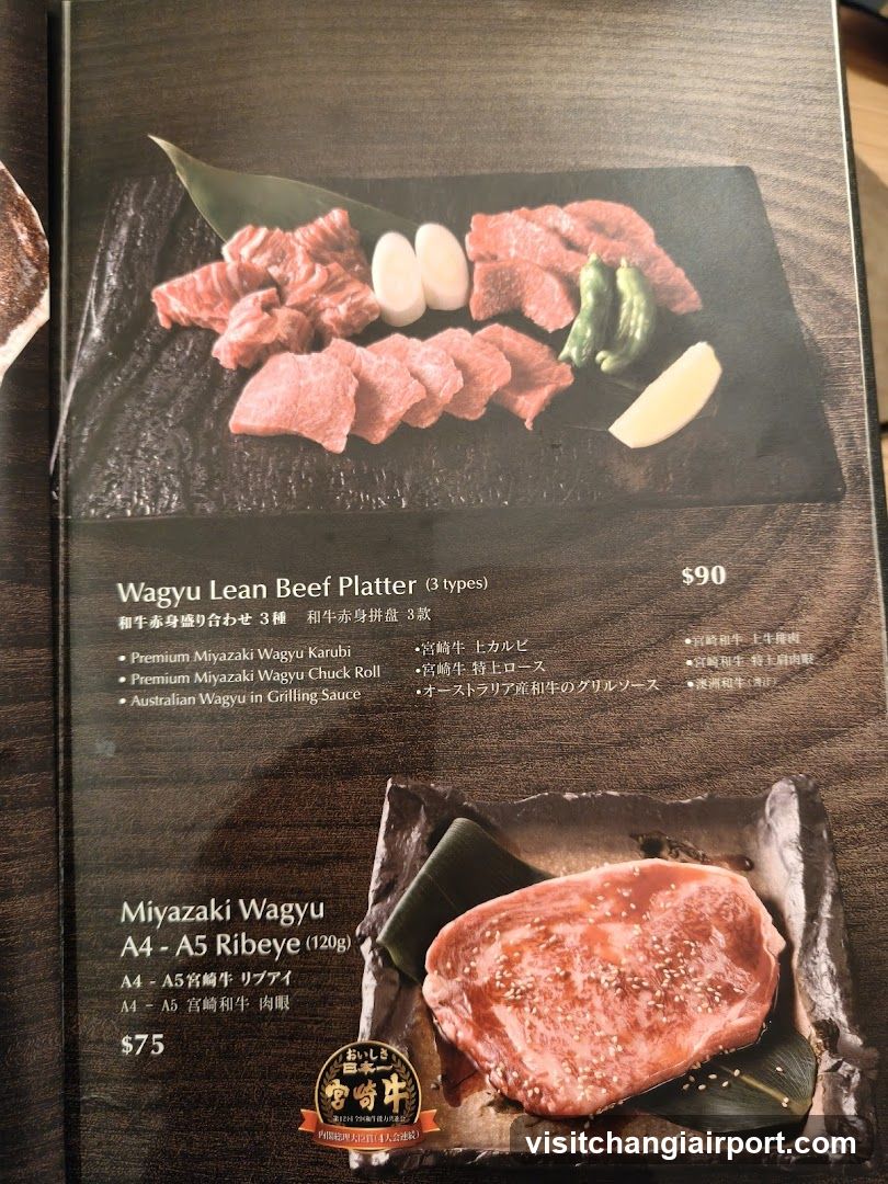 Wagyu Meat Display