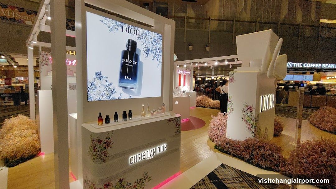 Dior Perfume Display