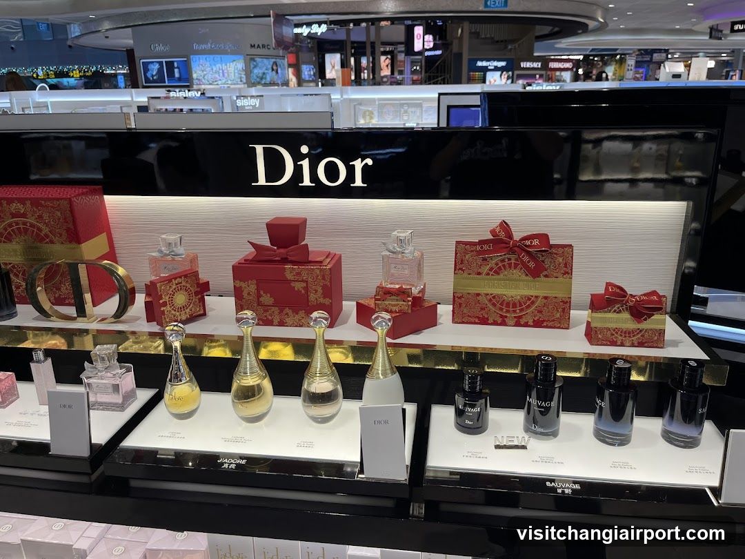 Dior Perfume Display