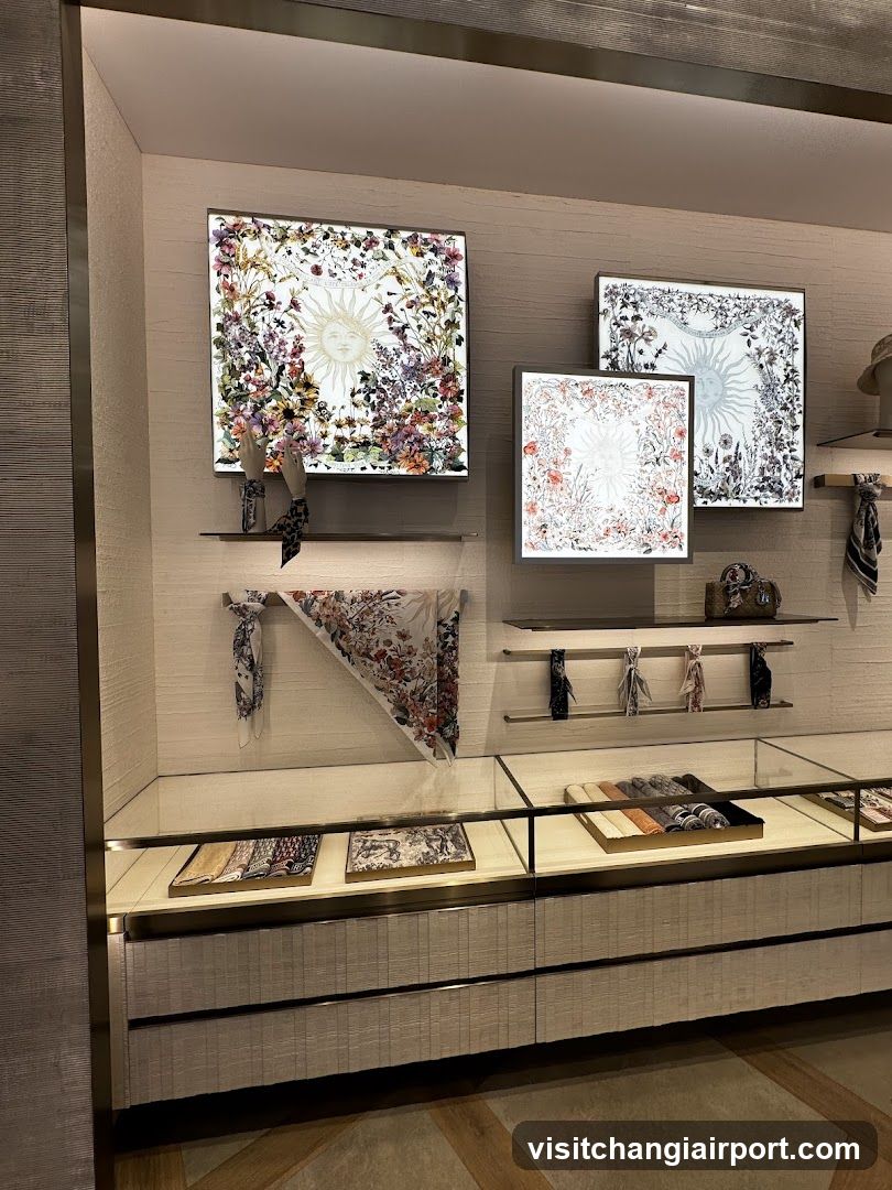 Luxury Scarf Display