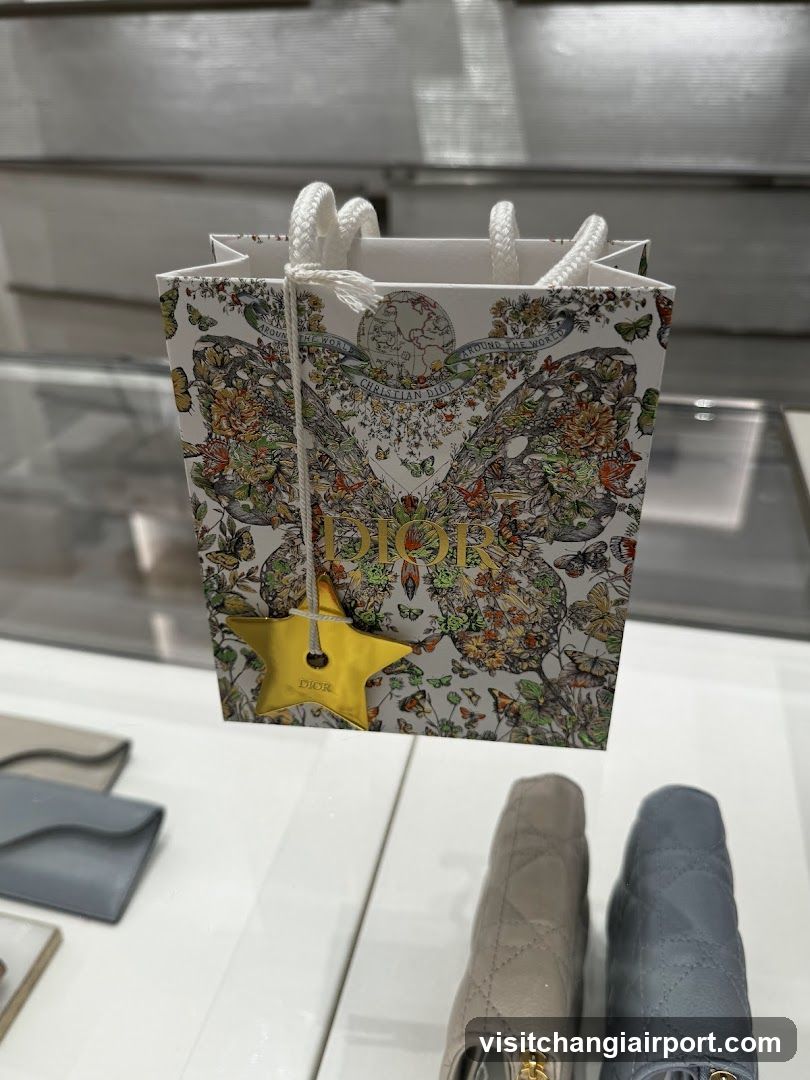 Dior Shopping Bag Display