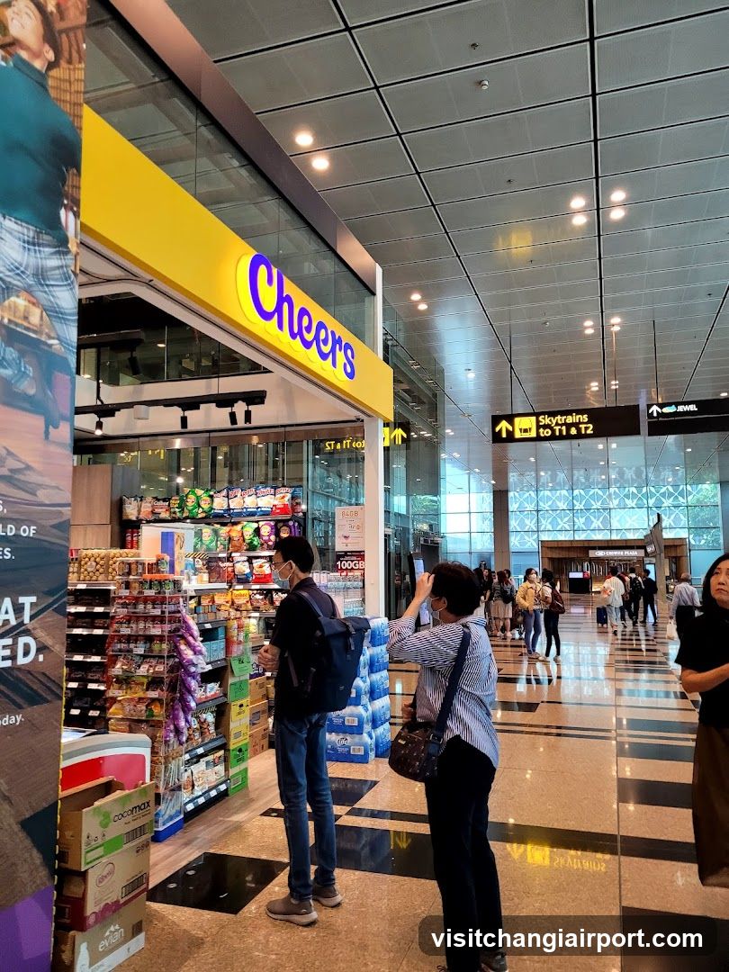 Airport Convenience Store Interior