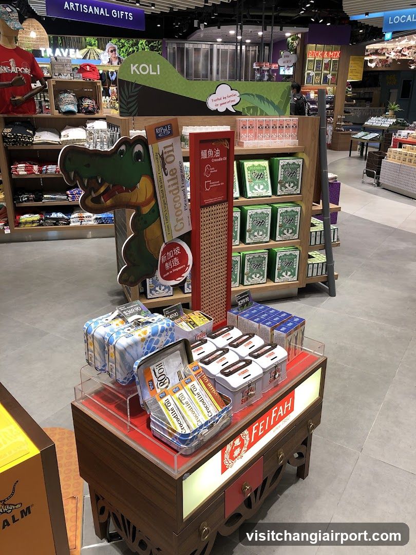 Koli Crocodile Oil Display