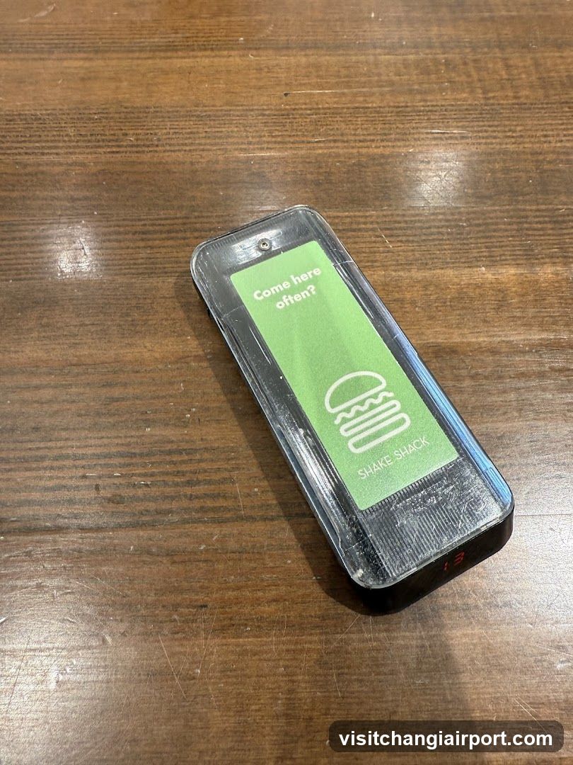 Shake Shack promotional card