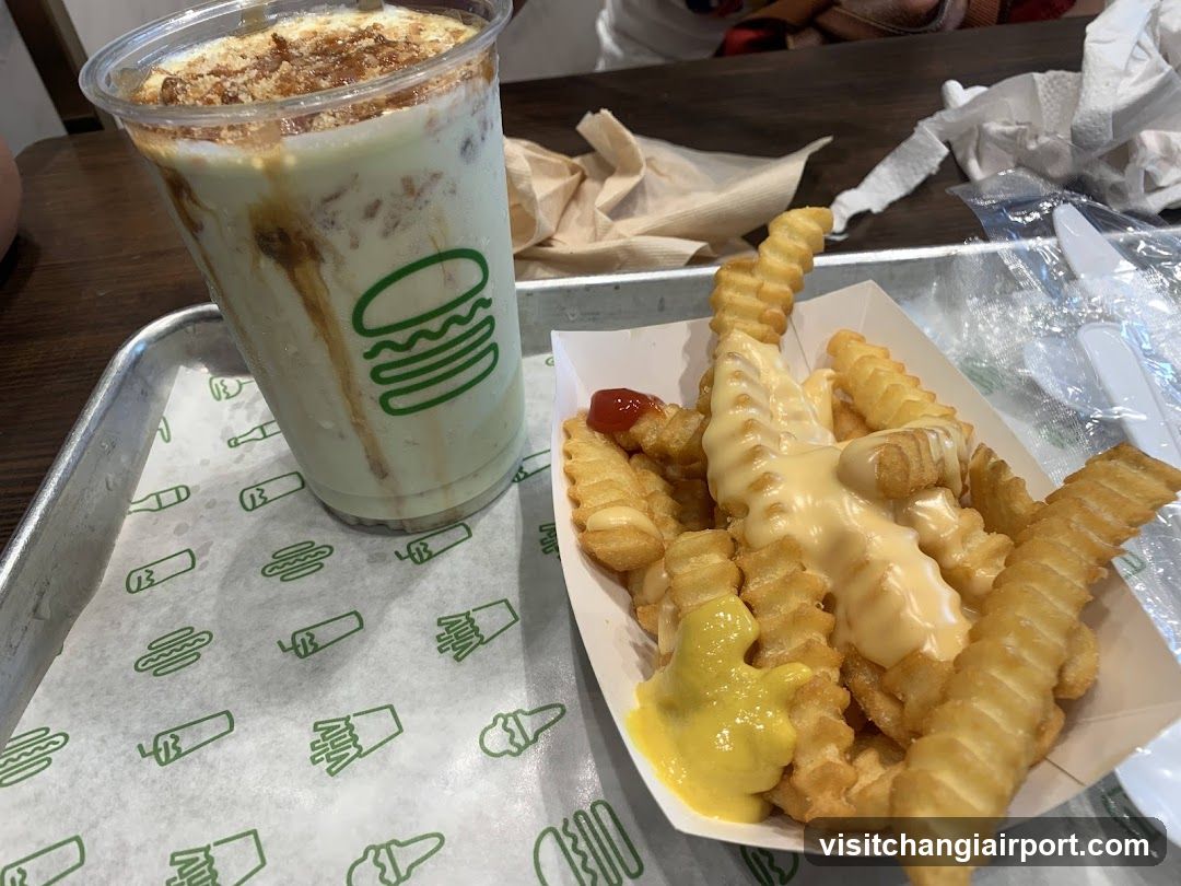 Fast Food Meal with Fries and Drink