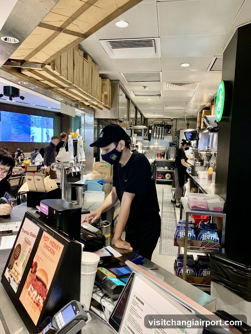 Fast Food Restaurant Interior