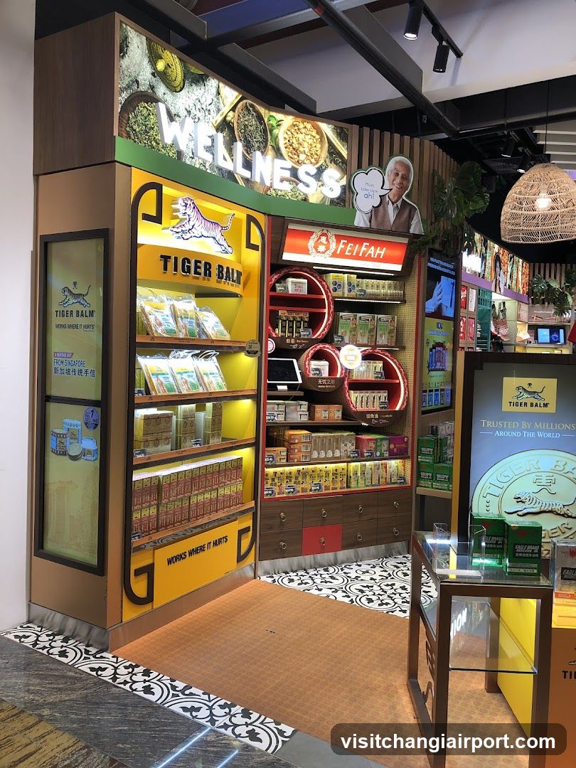 Wellness Store Interior Display