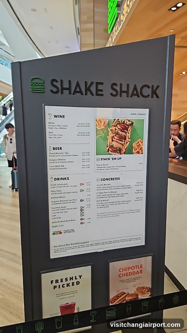 Shake Shack Menu Board