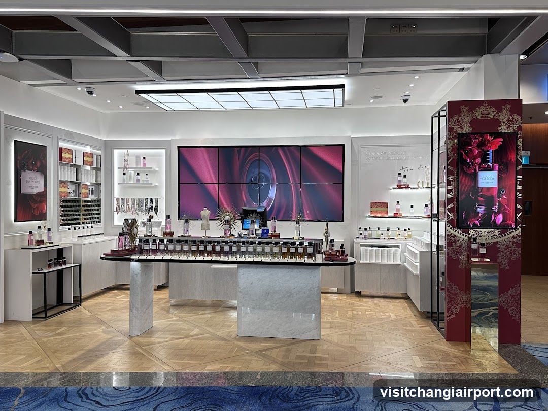 Luxury Perfume Counter Interior