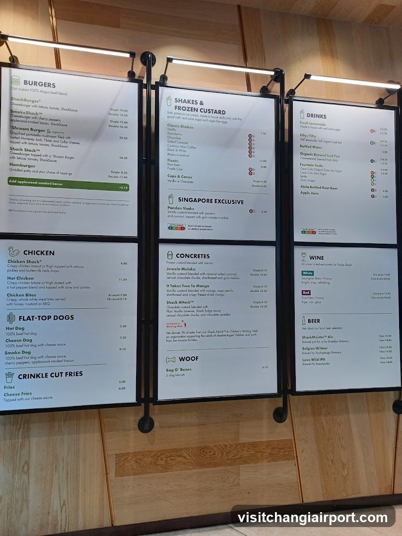 Restaurant Menu Board Display