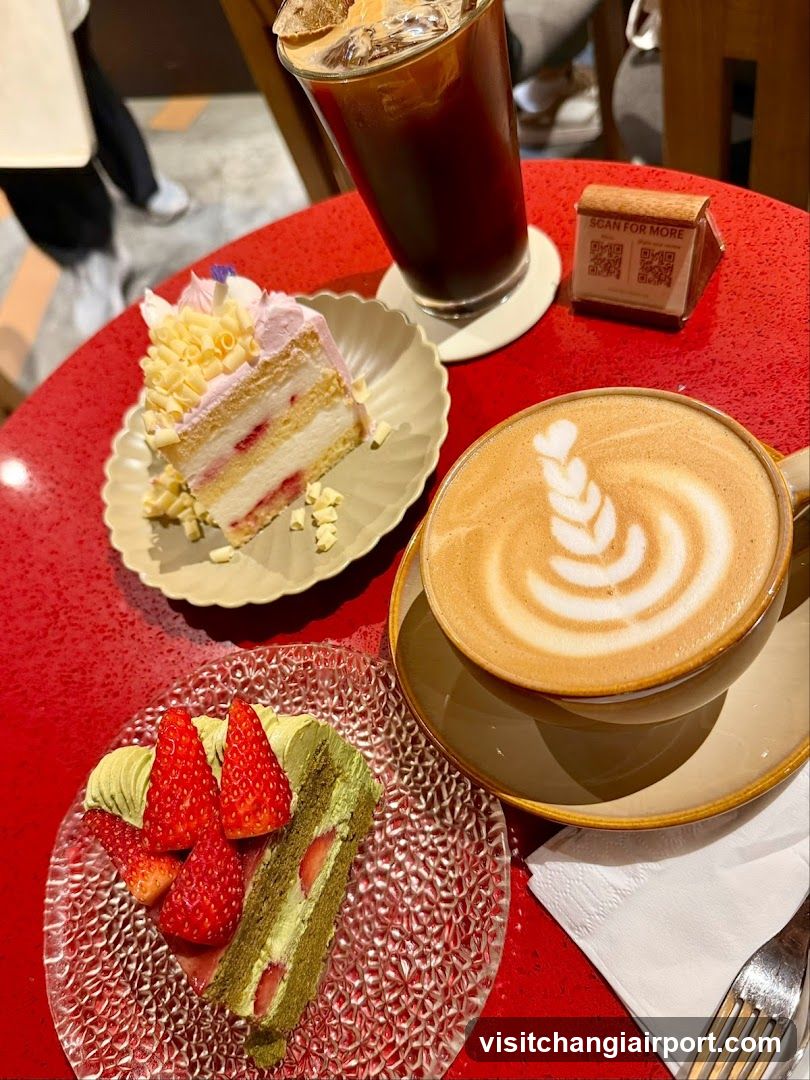 Coffee and Cake Spread