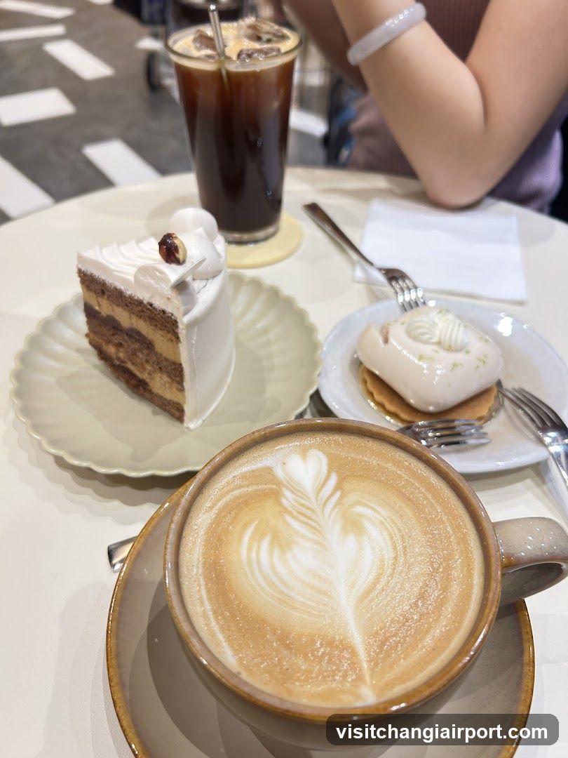 Coffee and Dessert Spread
