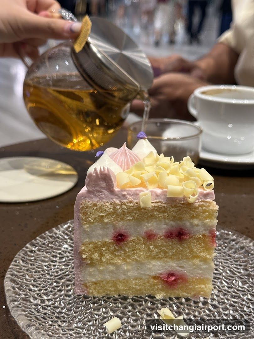 Cake and Tea Pouring