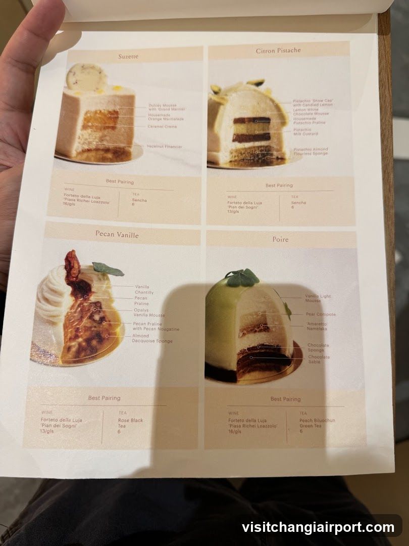 Dessert Menu Page