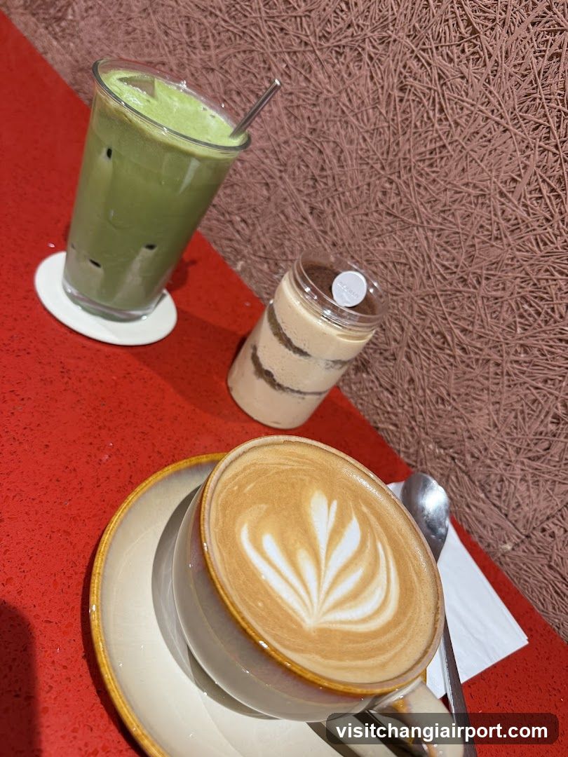 Latte and Matcha Drinks