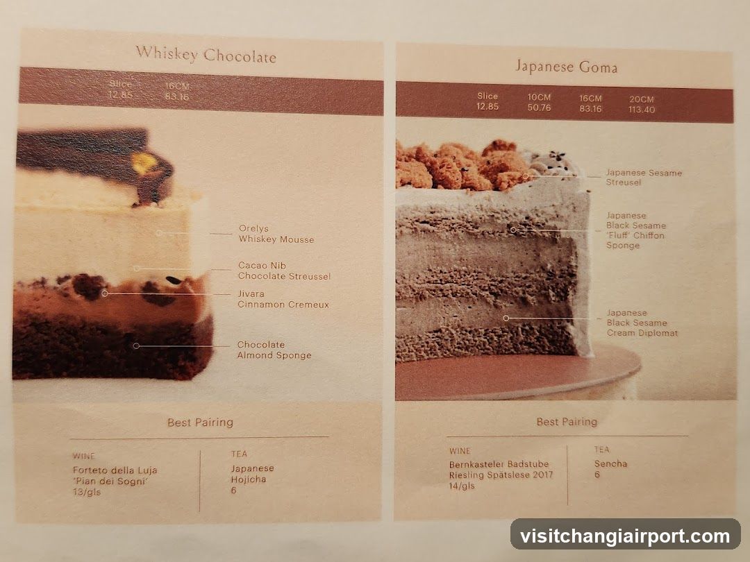 Dessert Menu