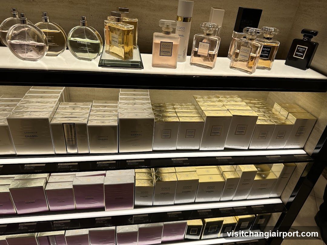 Chanel Perfume Display