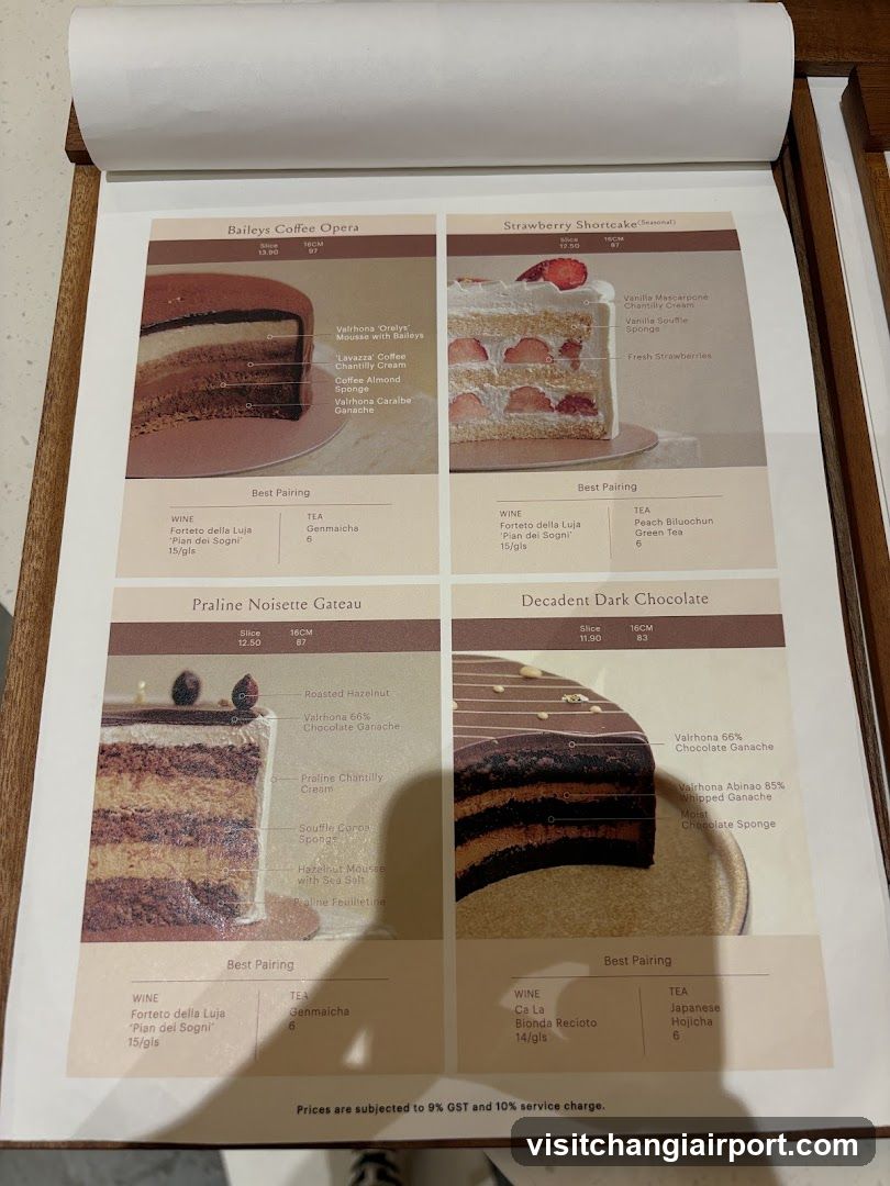 Dessert Menu