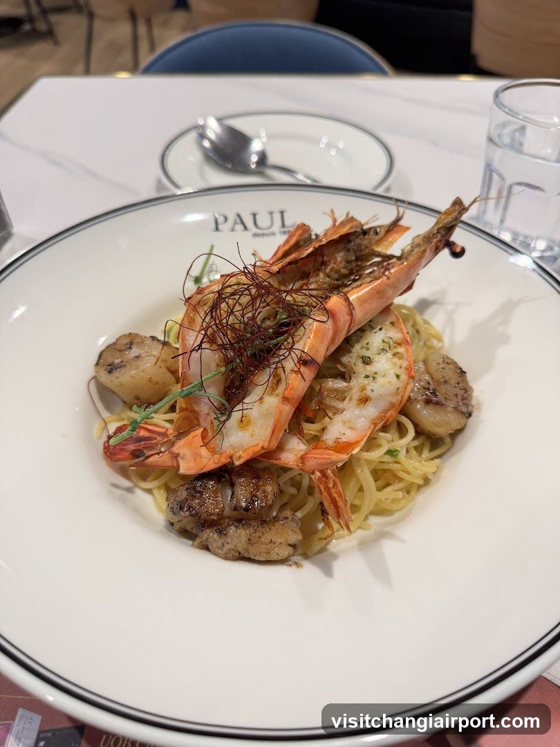 Shrimp Pasta Dish
