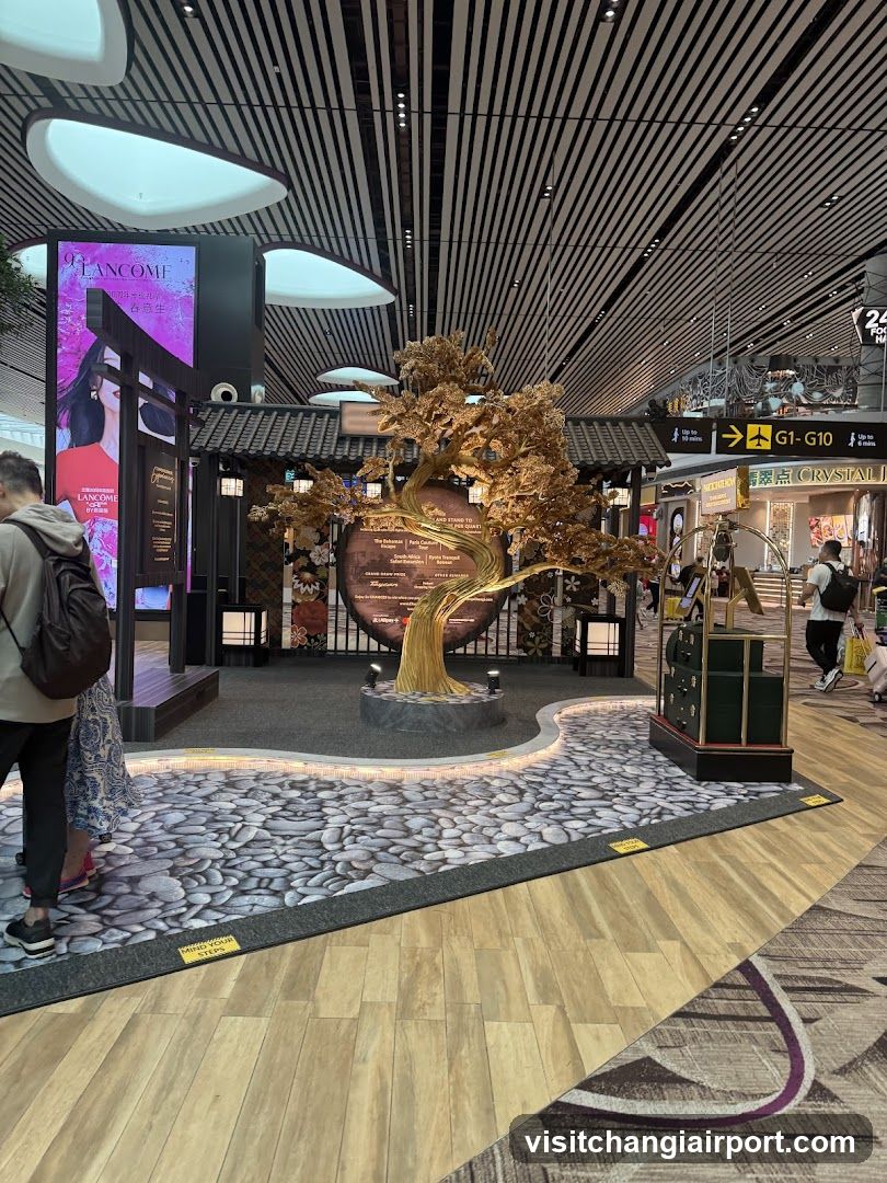 Airport Terminal Interior Display