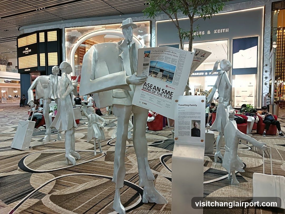 Traveling Family Sculpture Display