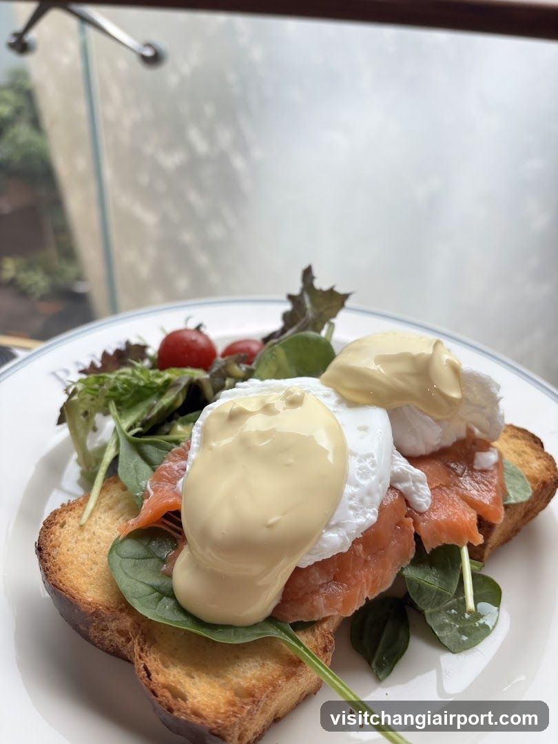 Smoked Salmon and Eggs Benedict Toast