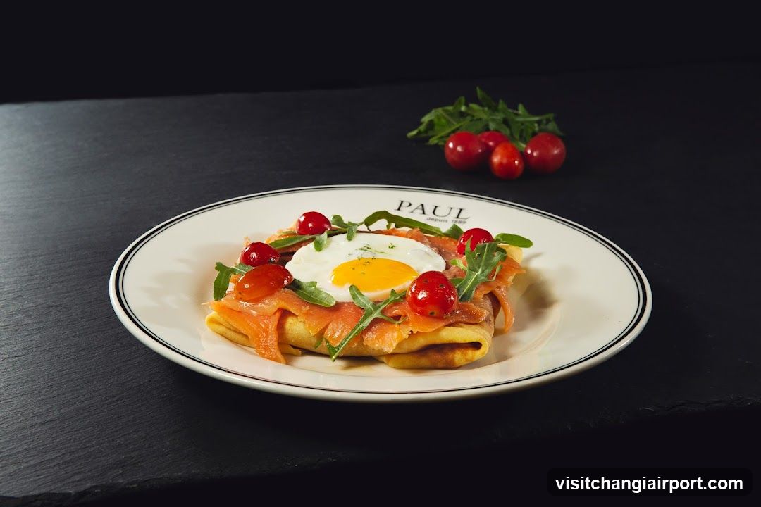 Smoked Salmon and Egg Dish