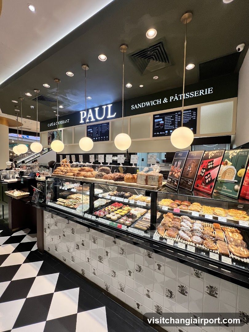 Paul Bakery Interior Display
