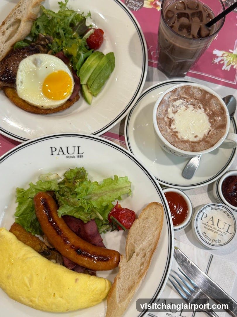 Paul Bakery Breakfast Spread