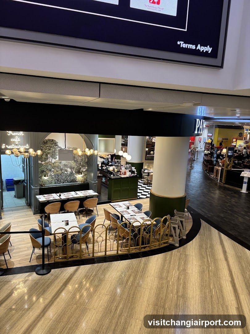 Mall Food Court Interior
