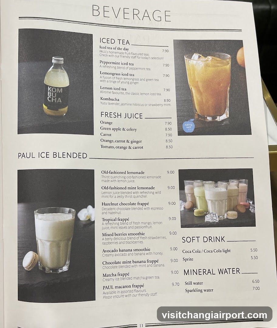 Beverage Menu
