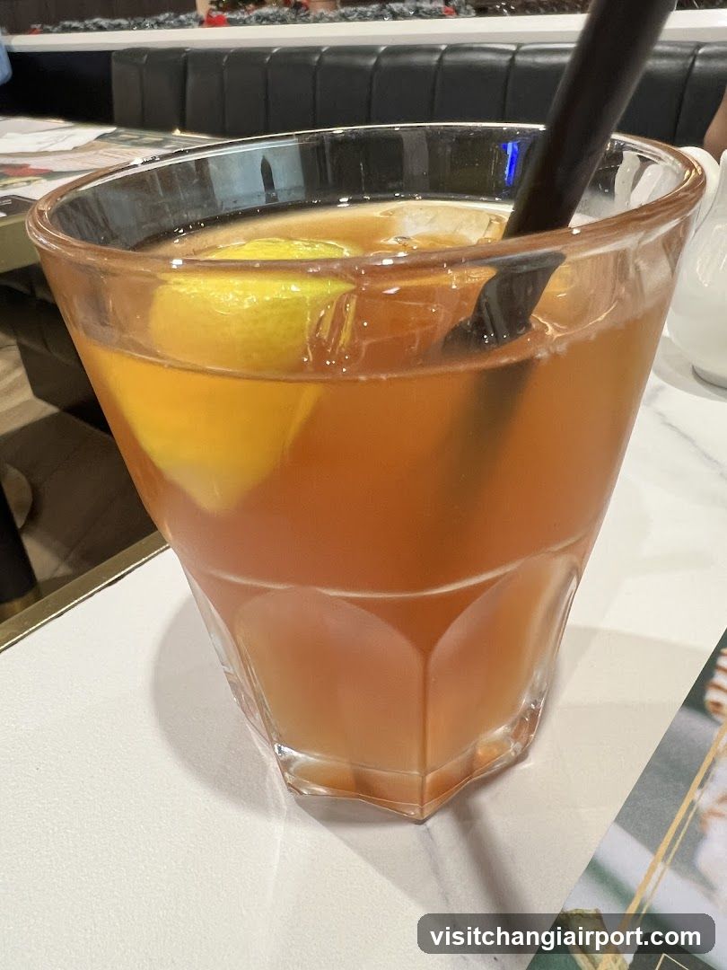 Iced Tea with Lemon
