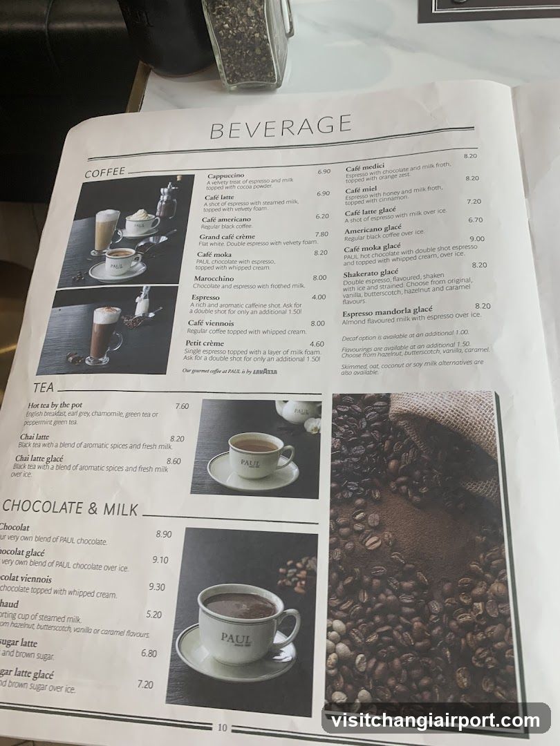 Beverage Menu