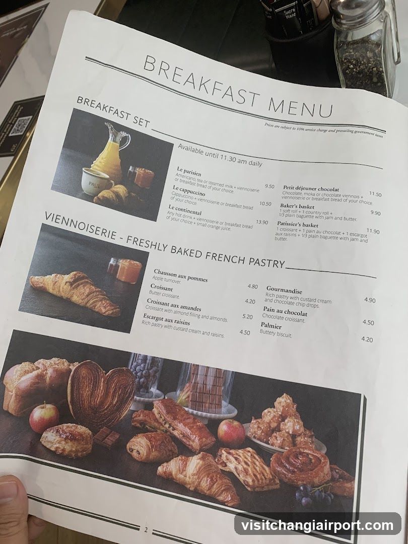 Breakfast Menu