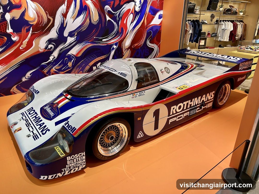 Porsche 962 Rothmans Display