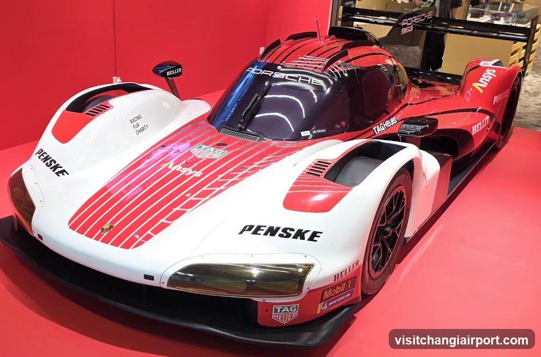 Porsche LMP1 Racing Car Display
